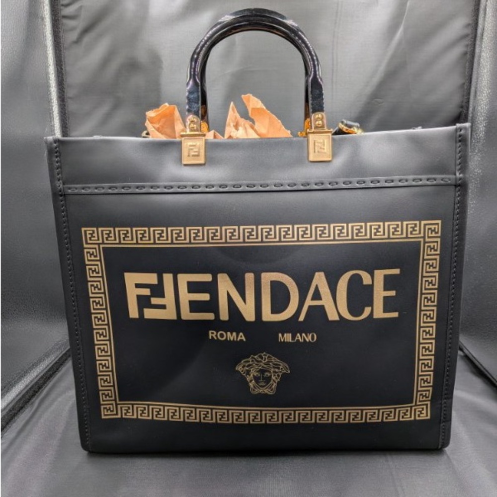 Fendi x Versace Fendace tote bag